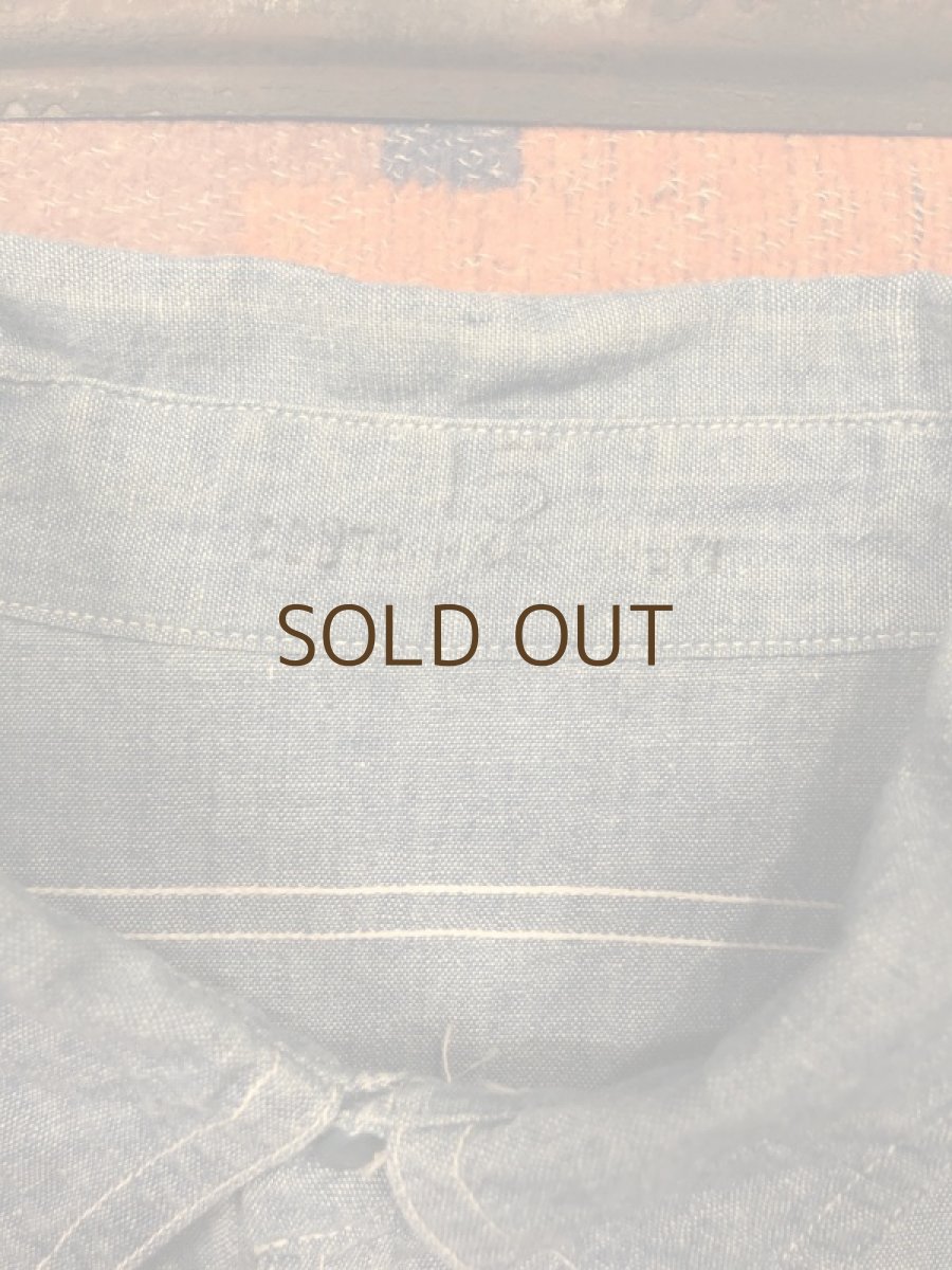 画像3: 40s US.NAVY. Chambray Shirt (3)
