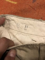 画像3: 40s US.Army  45 Khaki Trousers  W34 L31 (3)