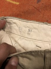 画像3: 40s US.Army  45 Khaki Trousers  W34 L31 (3)