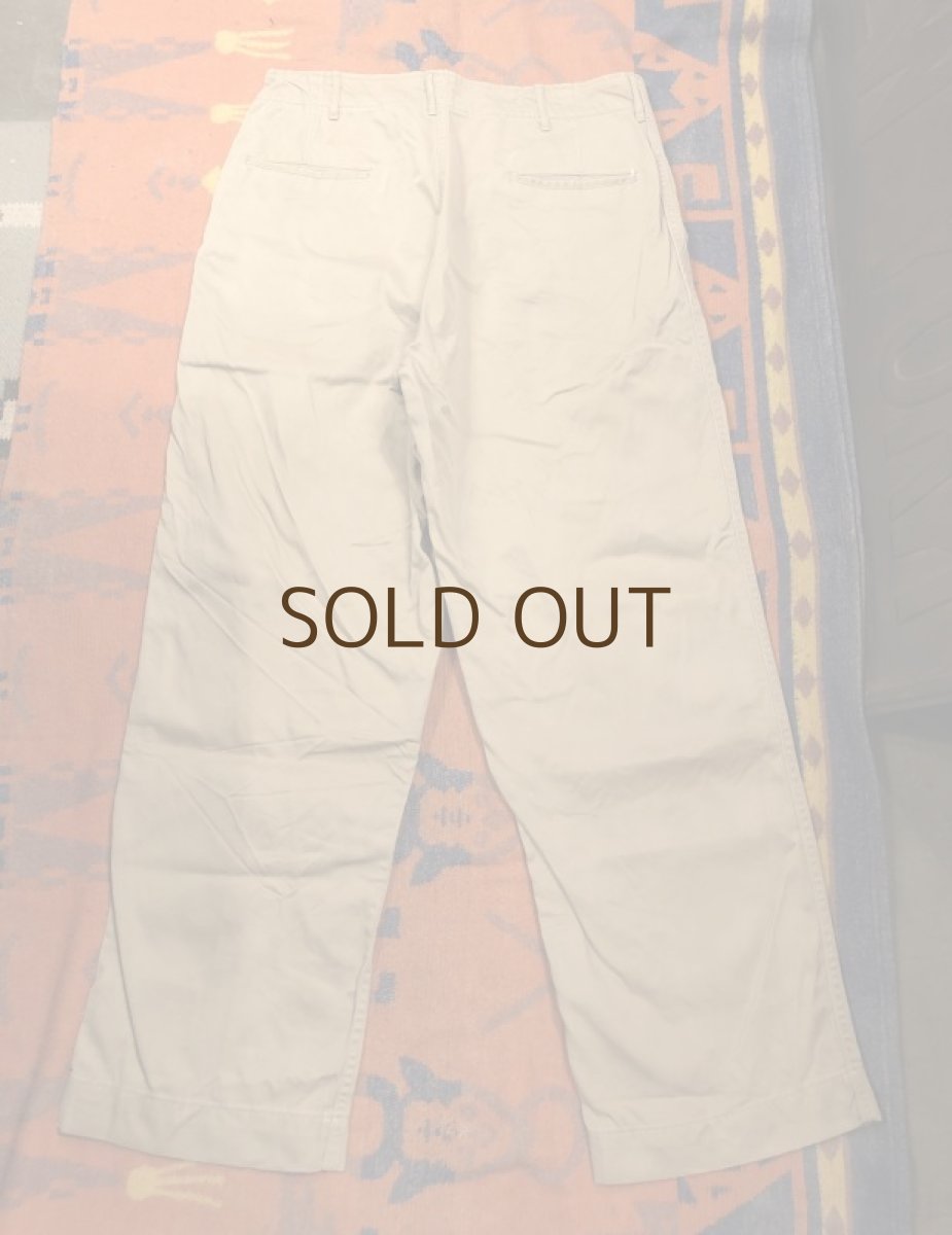 画像6: 40s US.Army  45 Khaki Trousers  W34 L31 (6)