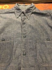 画像2: 40s US.NAVY. Chambray Shirt (2)