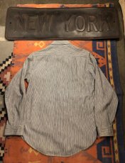 画像4: 50s Lee Half Zip  Work Shirt  Size 14-14 1/2 (4)