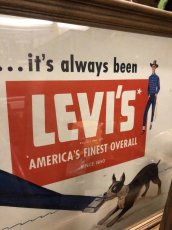 画像3: Early 50s LEVIS  Cardboard Sign (3)
