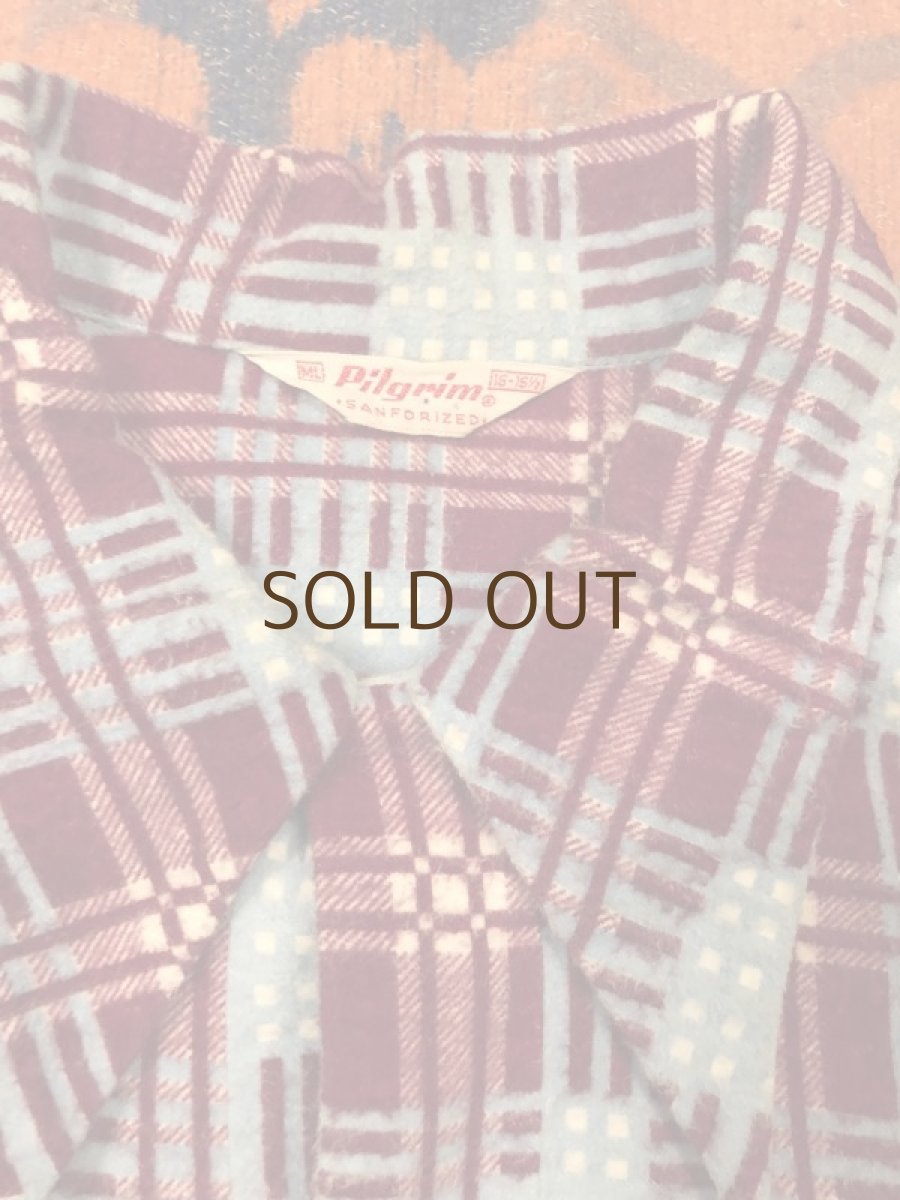 画像2: 50s Pilgrim Pullover Print Flannel (2)
