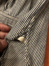 画像3: 50s Lee Half Zip  Work Shirt  Size 14-14 1/2 (3)