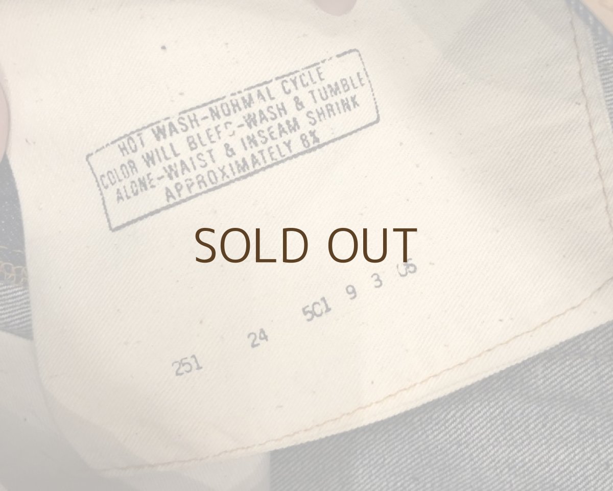 画像6: LEVIS 501  66single  73年製　N.O.S.  W34 L36 (6)