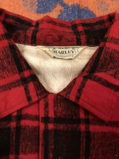 画像3: 50s HARLEY  Print Flannel (3)