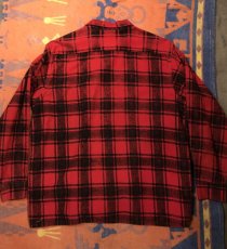 画像5: 50s HARLEY  Print Flannel (5)