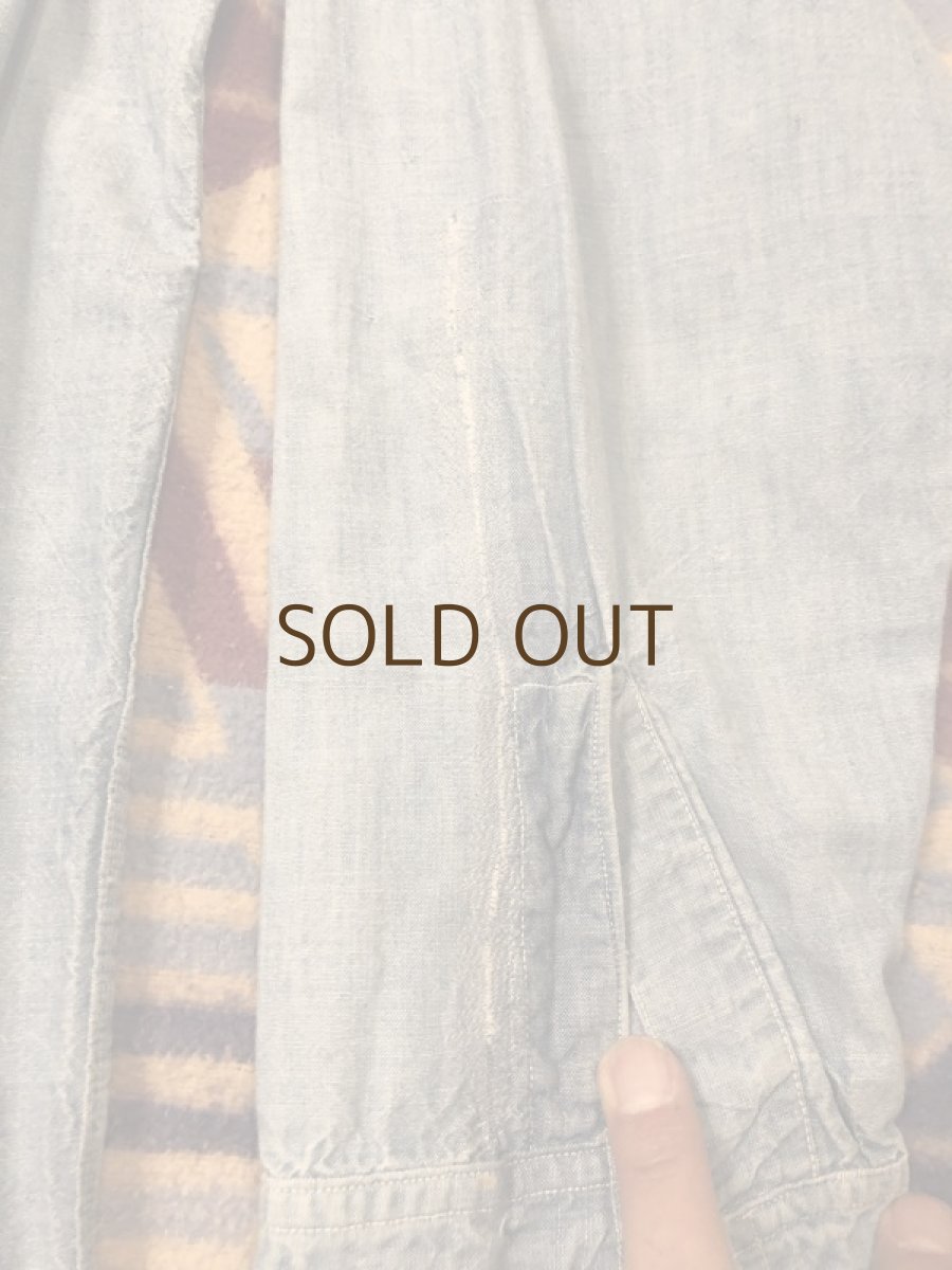 画像6: 30s Chin Strap Blue Chambray (6)