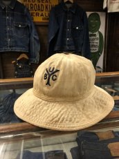 画像1: 1900s YALE Univ.  Boat Club  コットンHat (1)