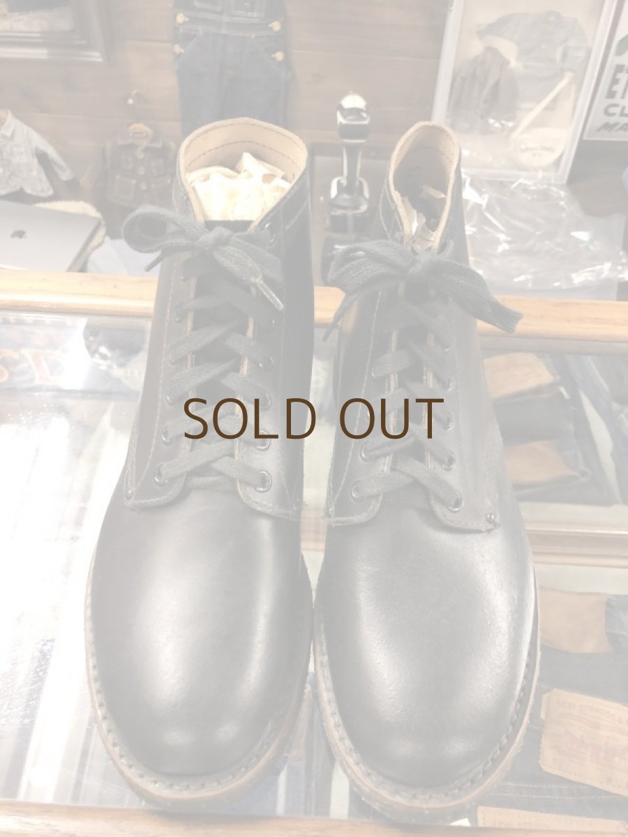 画像6: 40s Work Boot  Dead Stock  ブラック (6)