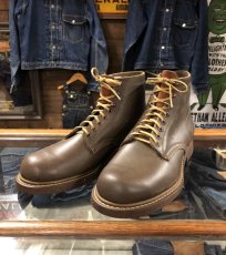 画像1: 50s work Boots  Dead Stock  ダークブラウン (1)