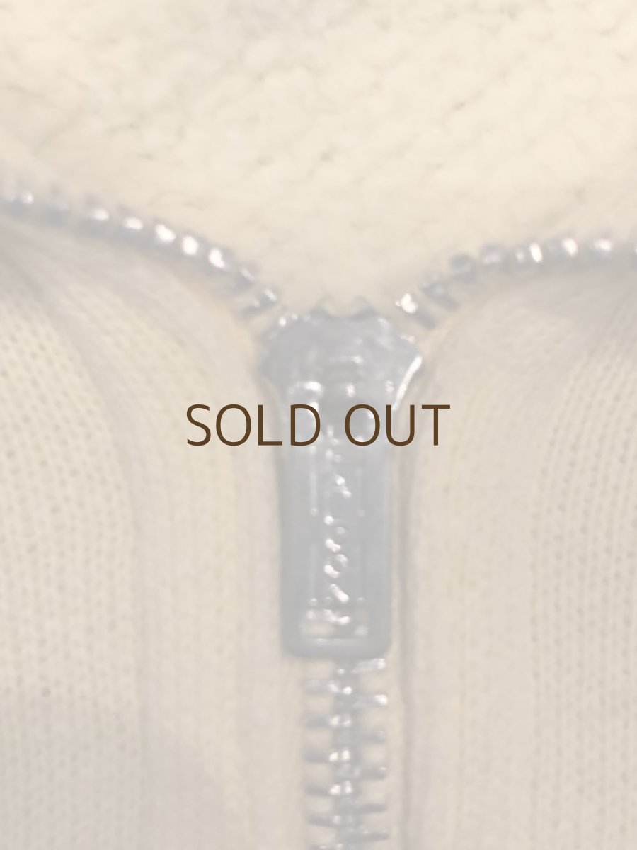 画像6: 50s US.MC  Half Zip  染込みバックプリント (6)