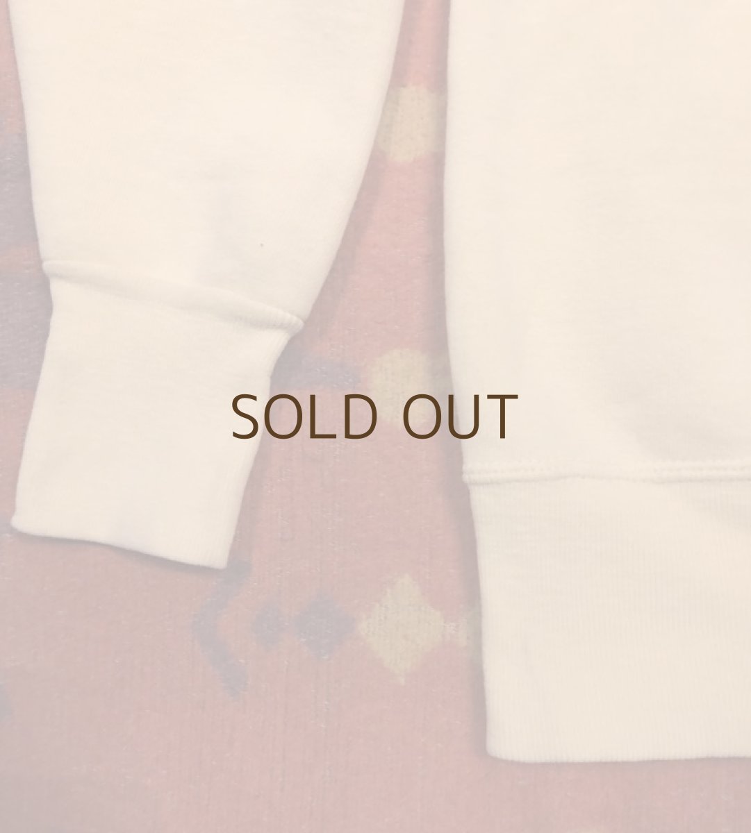 画像4: 50s US.MC  Half Zip  染込みバックプリント (4)