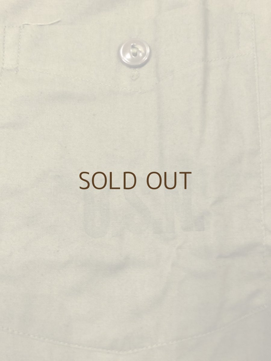 画像2: 40s US.Navy コットン・ポプリン  Size 15 (2)