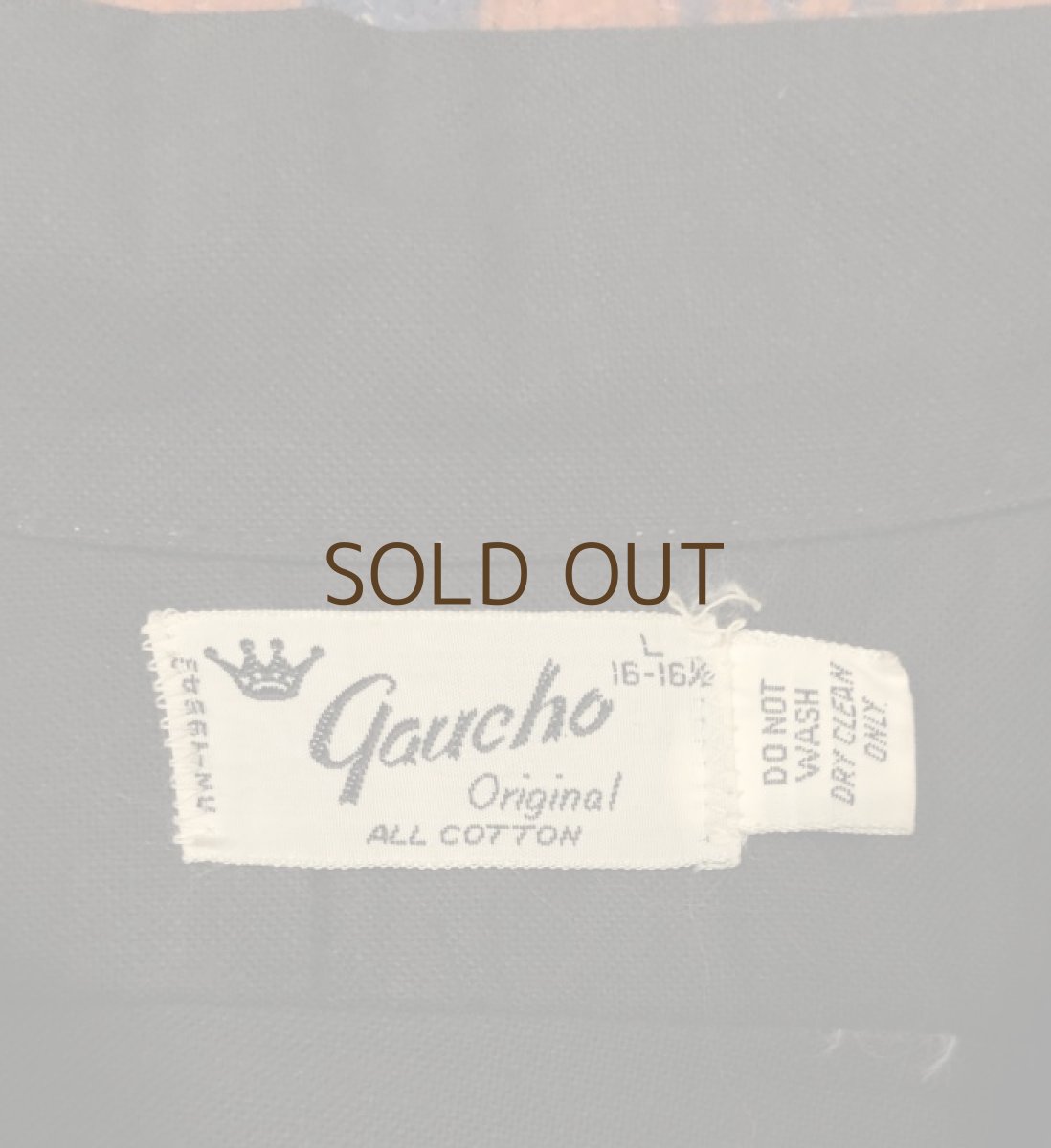 画像4: 50s 黒×白　Lace Up シャツ (4)