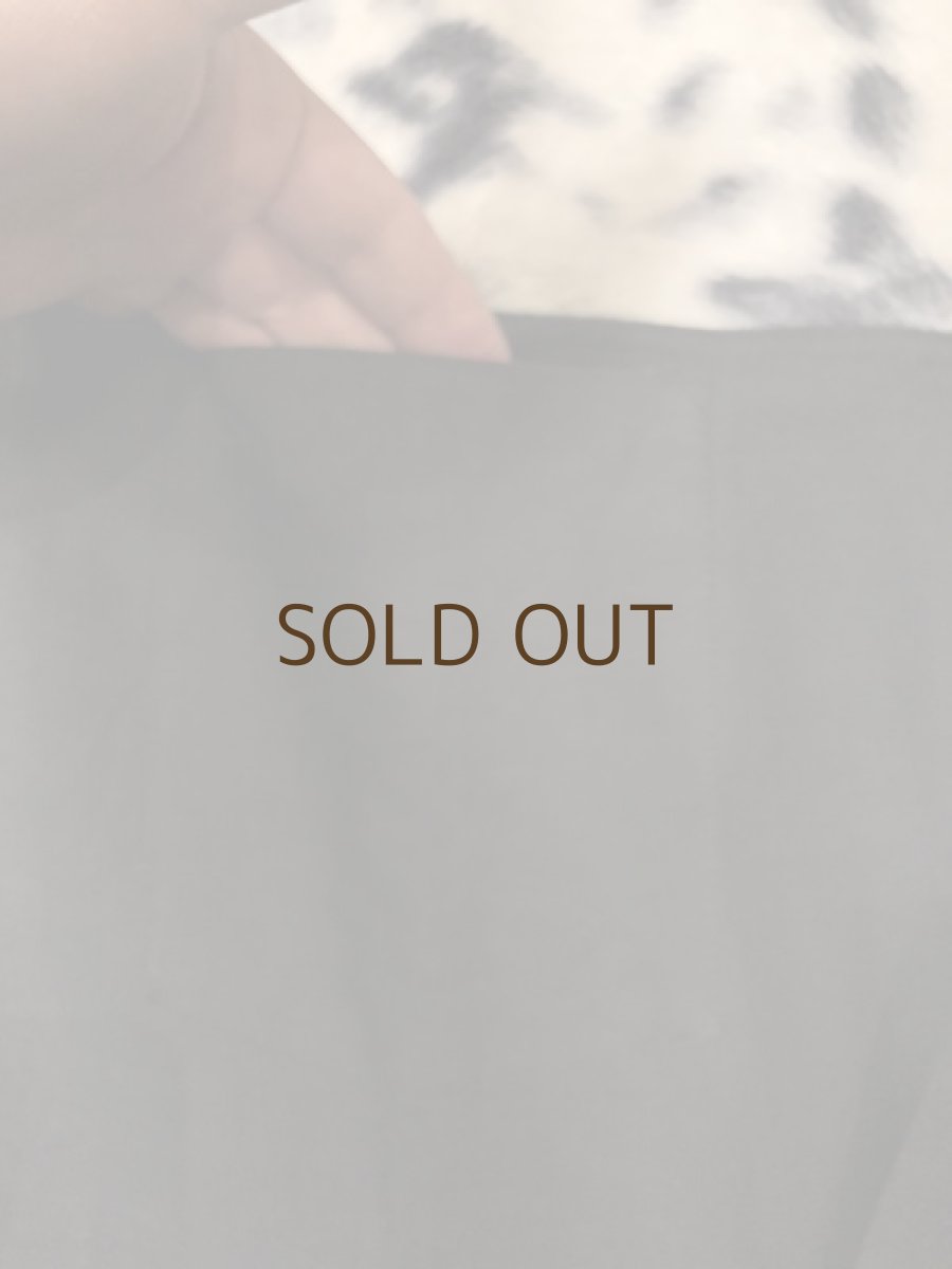 画像3: 50s 黒×白　Lace Up シャツ (3)