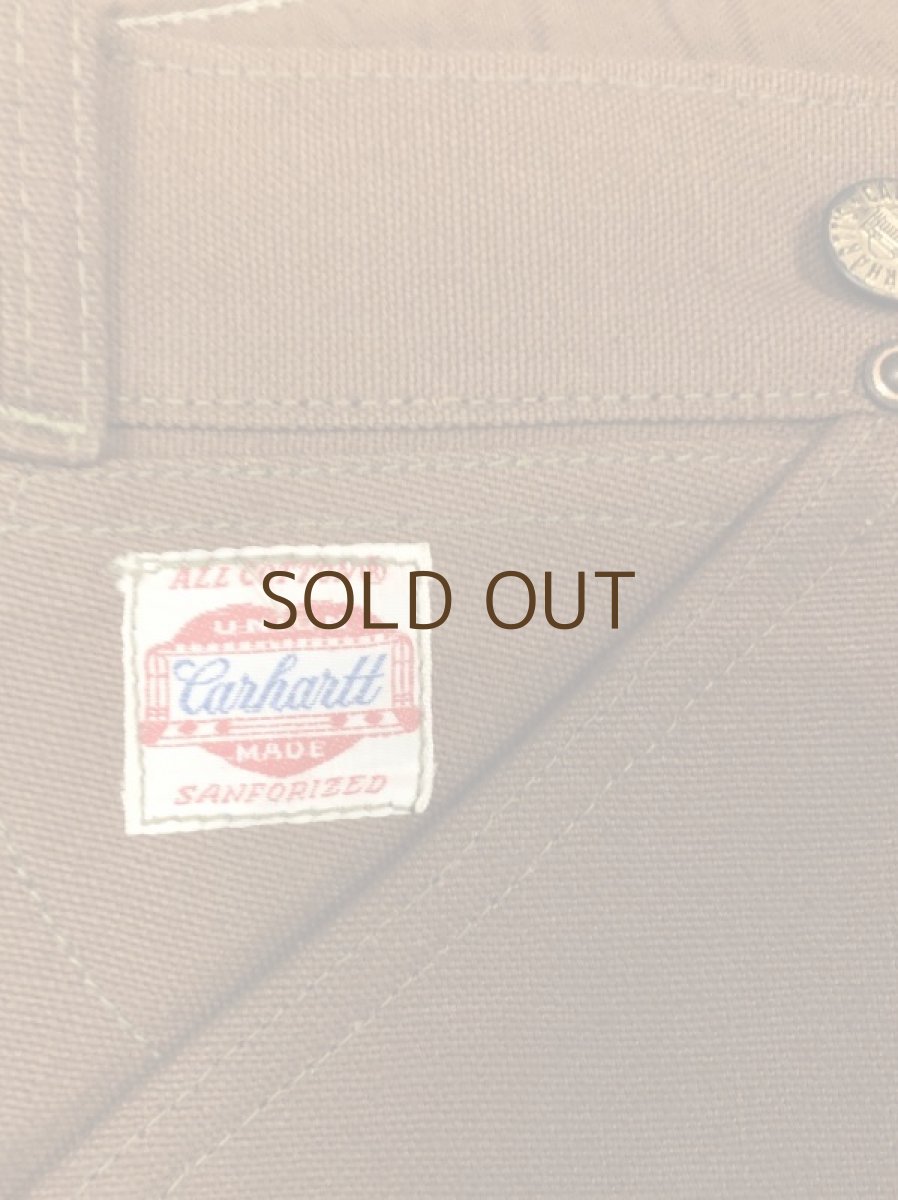 画像2: 50s Carhartt  N.O.S. ブラウンダック (2)