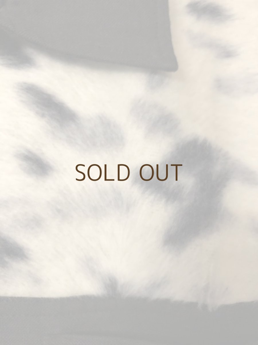 画像5: 50s 黒×白　Lace Up シャツ (5)