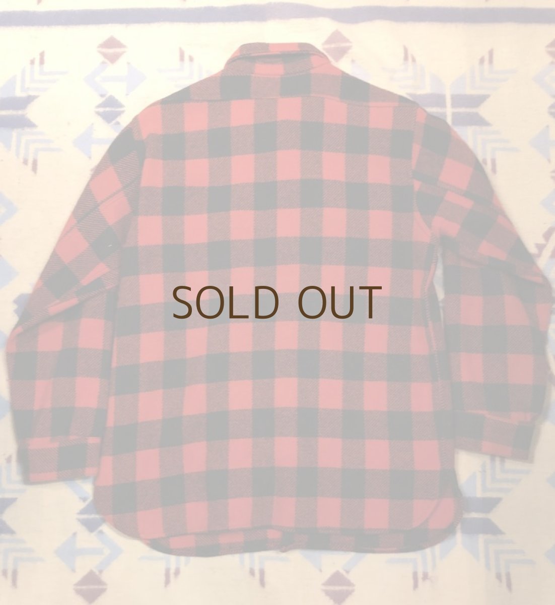 画像5: 40s Wool Shirt  Size 15 (5)