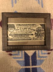 画像1: 1960s LEVIS  Guarantee Ticket  For Over 100 Years (1)