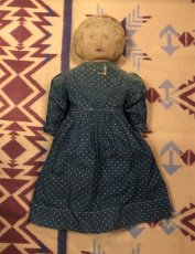 画像2: 1900~10s  Indigo Dot Doll   (2)