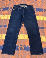 画像2: LEVIS 501XX  50s 革パッチ　W 85  ダークカラー (2)